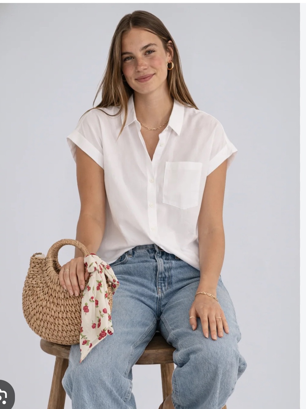 Emily Daniels LINEN SHORT SLEEVE
